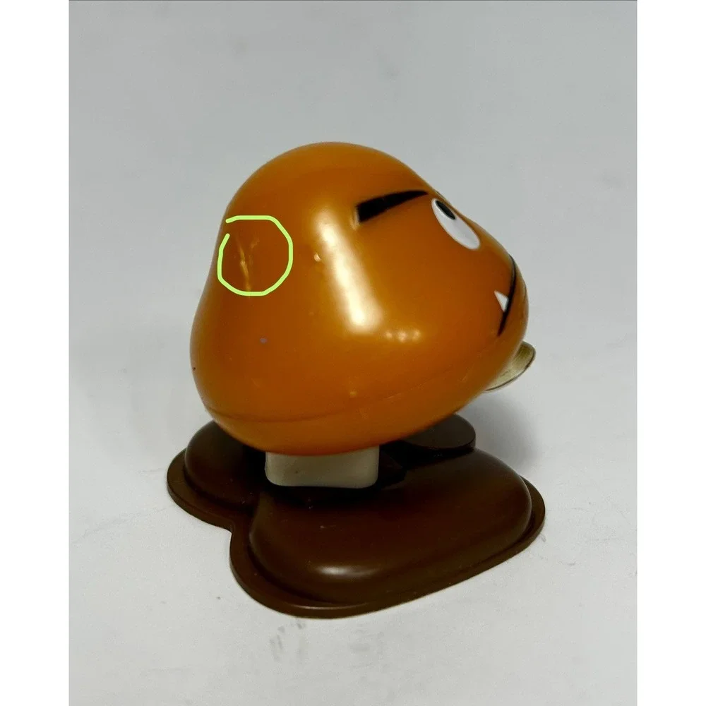 Nintendo Super Mario Bros GOOMBA 1989 Action Figure BH-1 Brown Vintage Figure